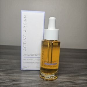 Active Argan All Over Drops Argan Renew 1oz New in Box Activated Argan Complex